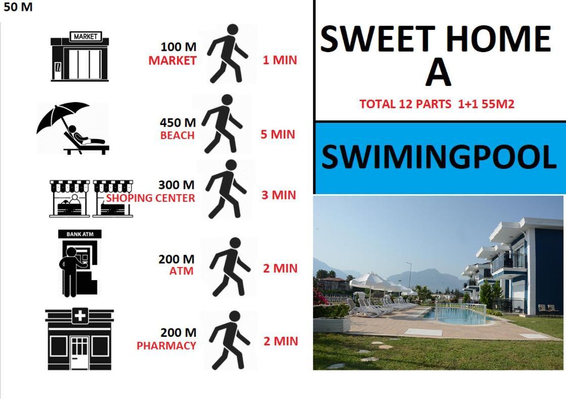 Sweet Home Kemer Apartments Exterior photo